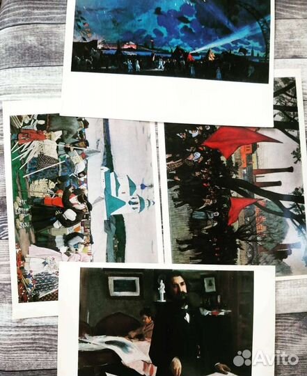 Открытки СССР Кустодиев