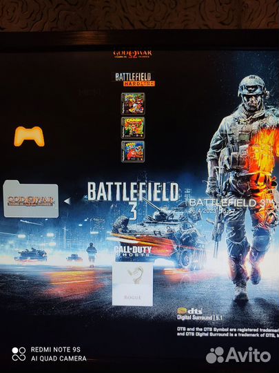 Игровая приставка ps3 slim прошитая