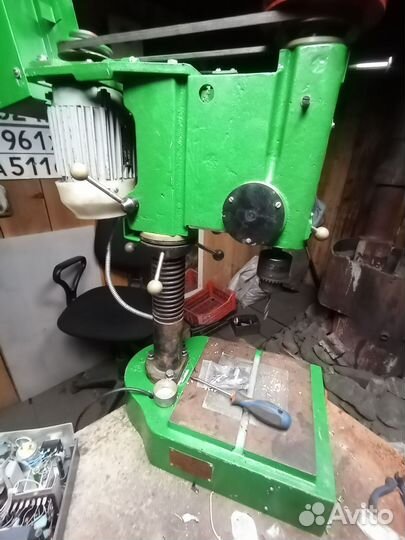 Сверлильный станок советский