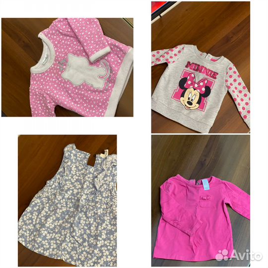 Детские вещи много