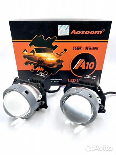 Светодиодные линзы Bi-Led Aozoom A10 Unicorn