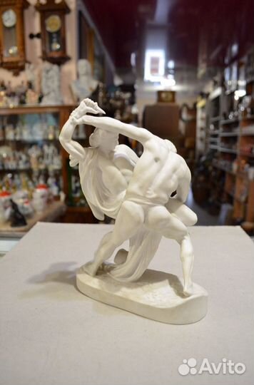 Скандинавская борьба. Фарфор. Германия