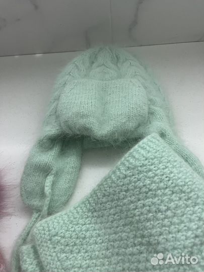 Комплект шапка и шарф