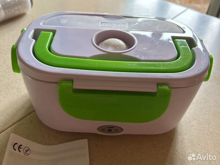 Ланч бокс с подогревом 12V + 220V 40W