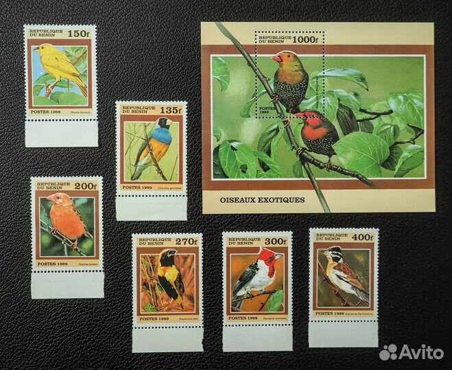 Марки не гашеные фауна 11