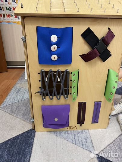 Бизиборд домик большой