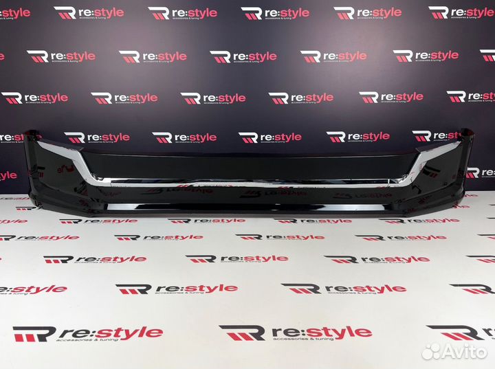 Губа передняя Toyota Land Cruiser 200 с 16 г