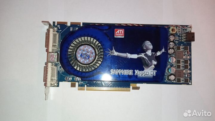 Видеокарта sapphire x1950 gt