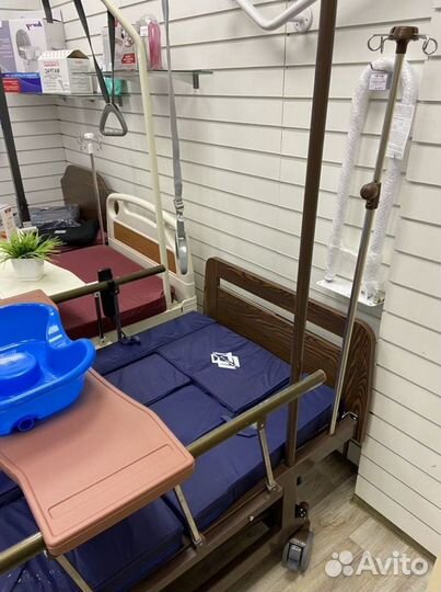 Медицинская кровать для лежачих больных 4приводная