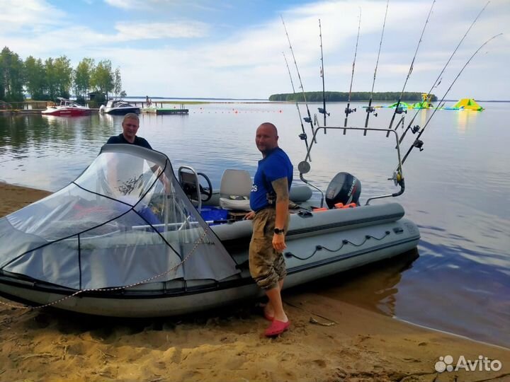 Надувная лодка пвх бу