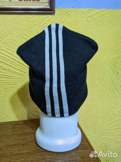 Винтажная лыжная шапка adidas, оригинал