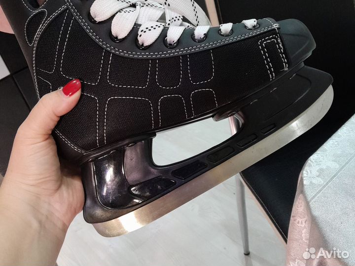 Коньки хоккейные oxelo