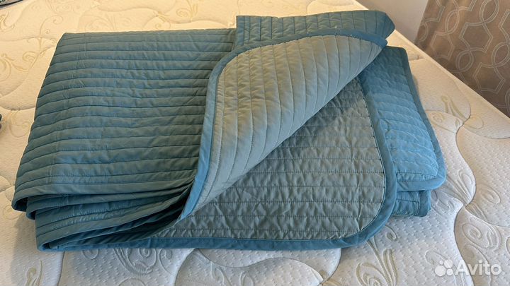 Покрывало стенание IKEA и наволочки на подушки