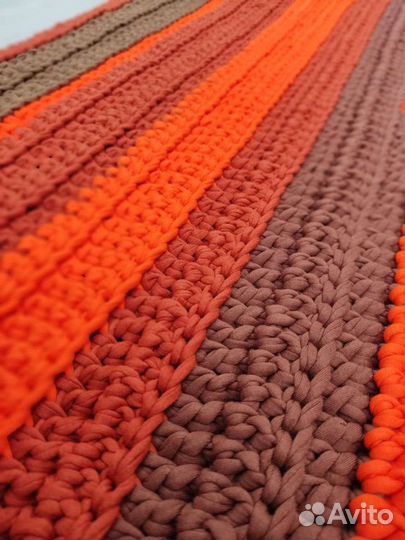 Коврик из трикотажной пряжи