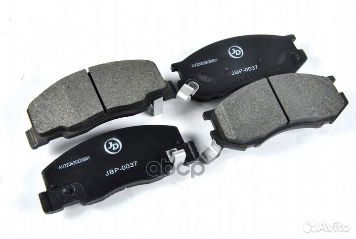 Колодки тормозные, передние D2150MH JBP0037 Jus