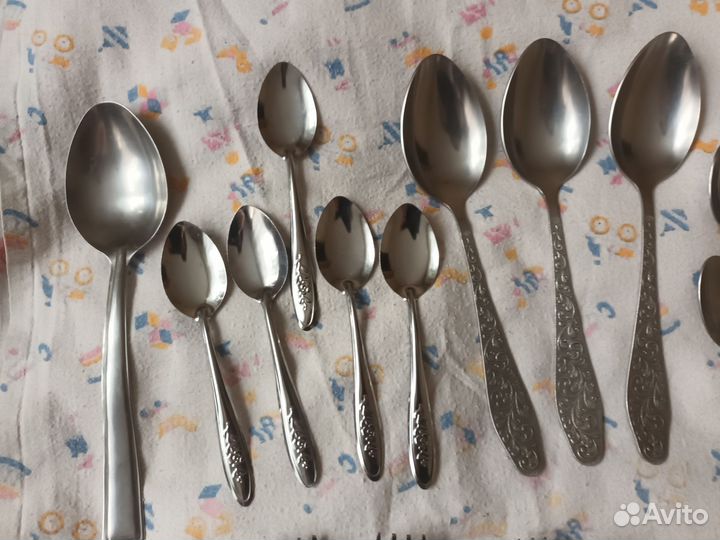 Ложки и Вилки столовые, чайные СССР