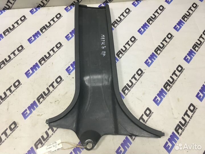 Накладка средней стойки правая нижняя Дэу Матиз