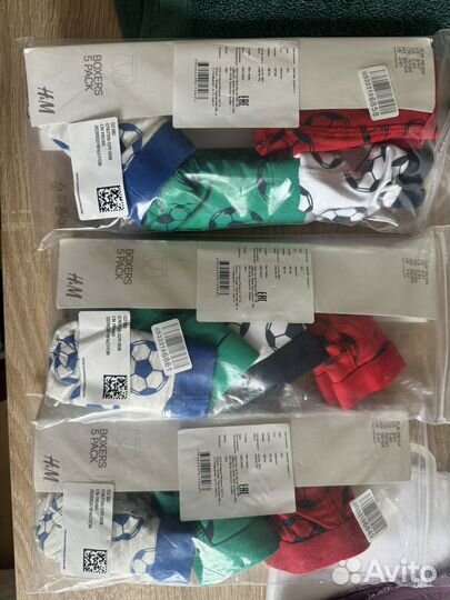 Трусы боксеры h&m 98/104 110/116