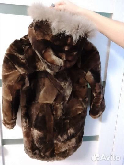 Шуба мутоновая на девочку