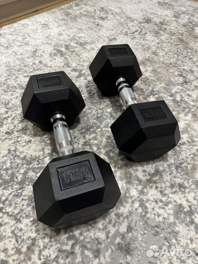 Гантели Гексагональные