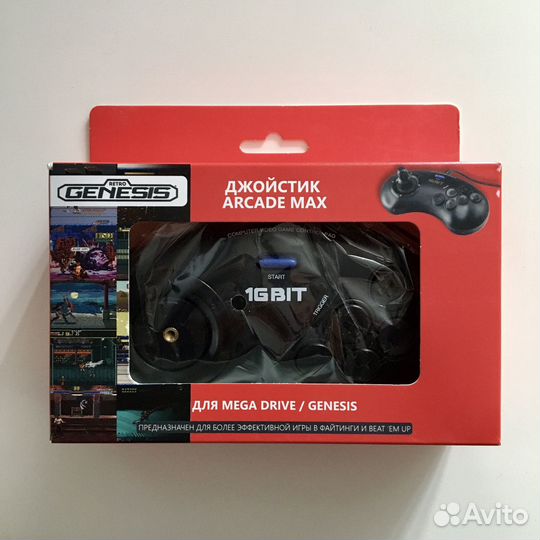 Джойстик Retro Genesis 16Bit - Arcade Max