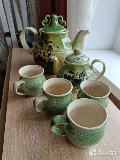 Набор чайников ссср,4коужки