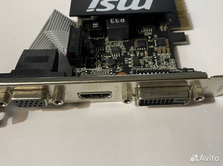 Видеокарта MSI GT 710 2GD3H LP 2GB
