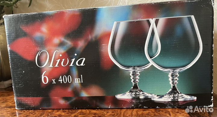 Набор бокалов bohemia (коньяк, бренди )