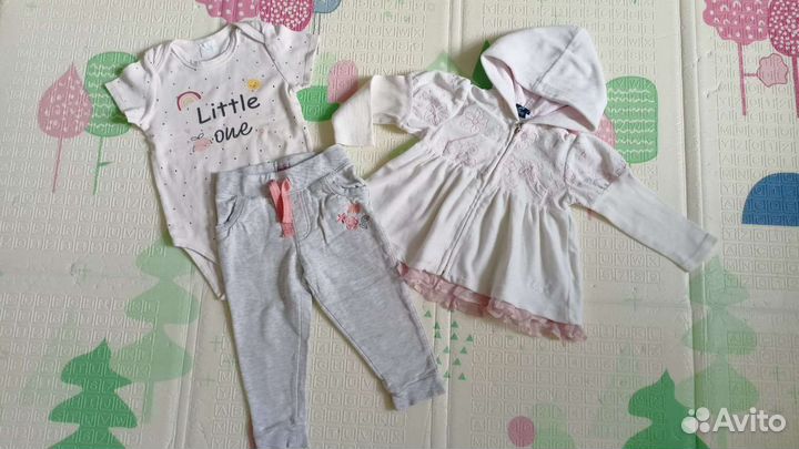 Вещи на девочку пакетом 86 р