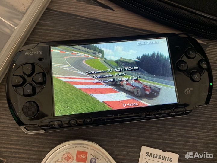 Sony PSP 3008 Gran Turismo 64gb 7500 игр (набором)