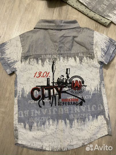 Рубашки на мальчика