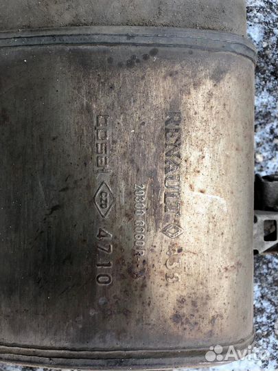 Глушитель задняя часть Renault Megan 3