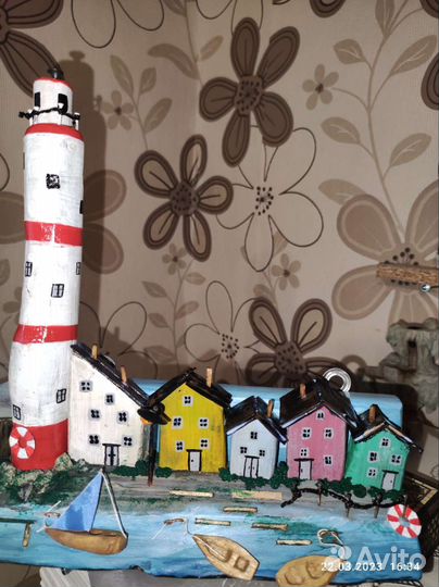 Ключница настенная из дерева