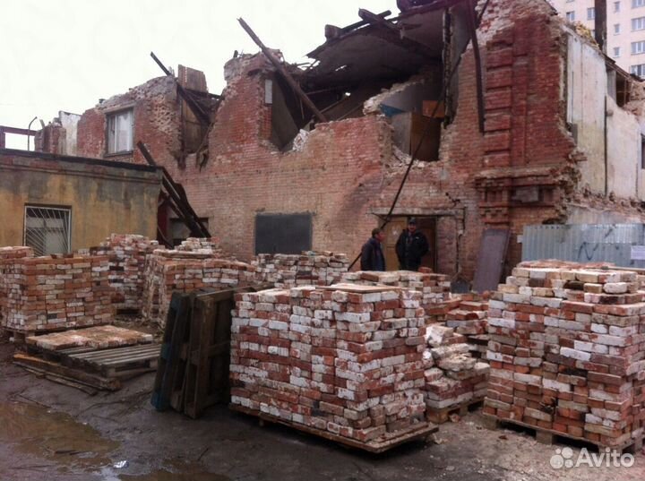 Царский старинный старый кирпич 19 века под loft