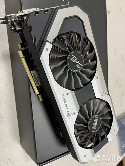 Видеокарта Palit gtx 1070 Ti JetStream