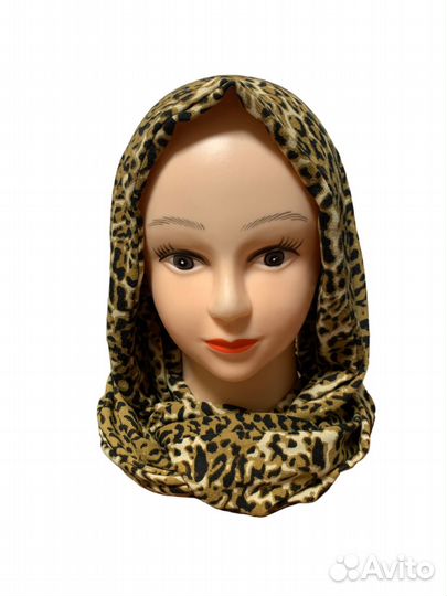 Леопардовый шарф