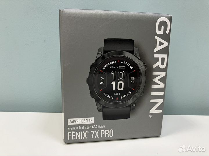 Новые Смарт-часы Garmin Fenix 7X Pro 010-02778-10