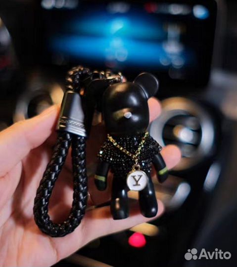 Брелок для ключей автомобили + мишка Беарбрик