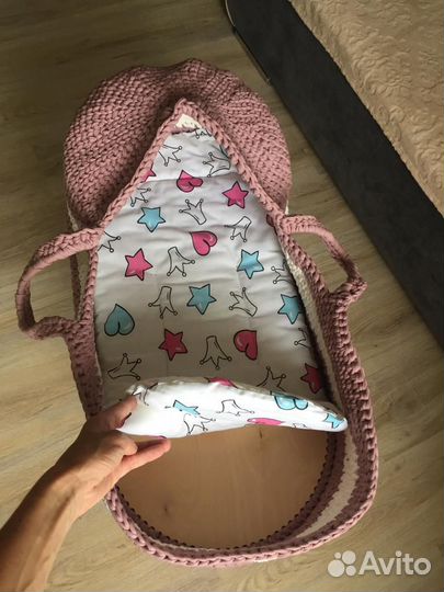 Люлька переноска для новорожденных