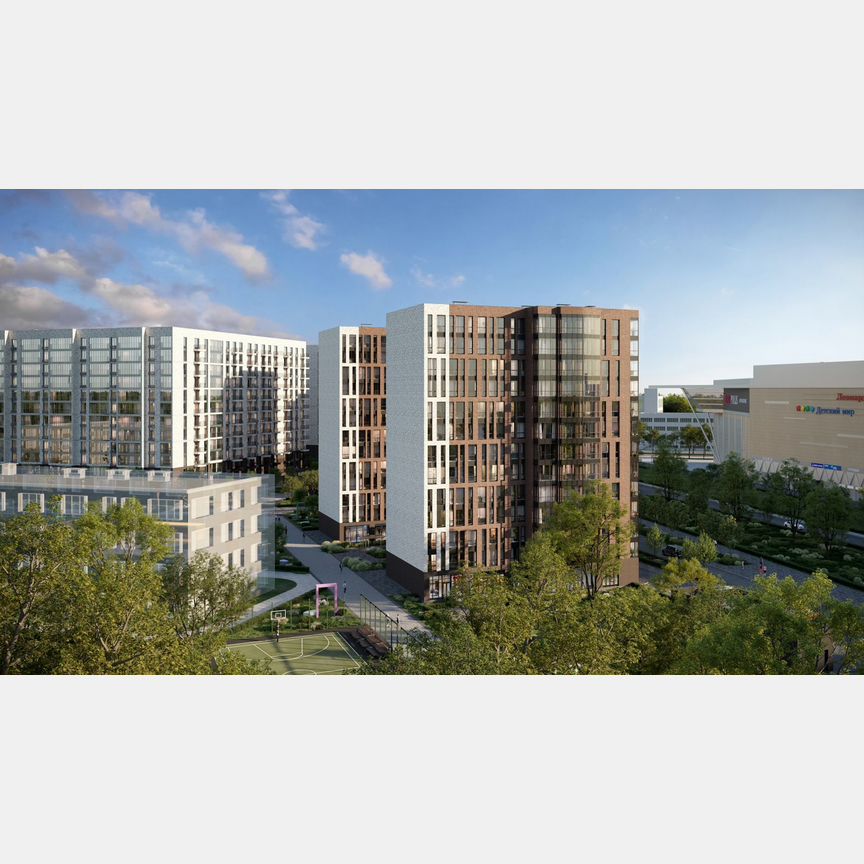 2-к. квартира, 57,4 м², 3/13 эт.