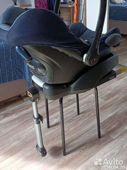 Автолюлька Maxi cosi с базой с рождения бу