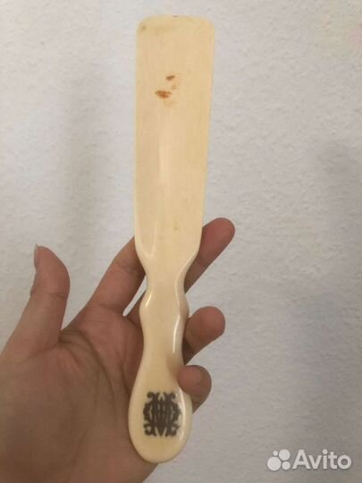Ложка,Рожок для обуви. Кость