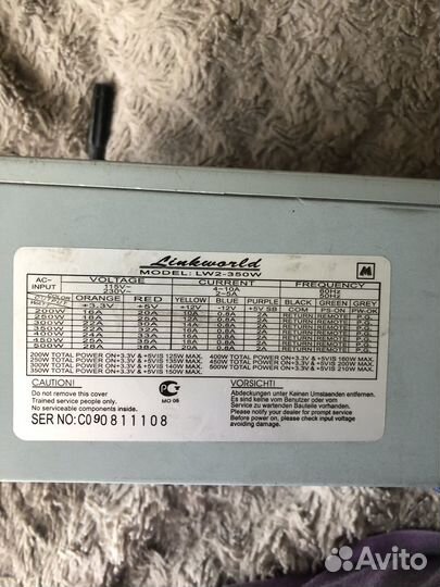 Блок питания для пк