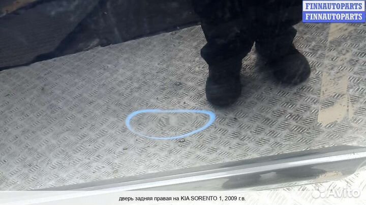 Дверь зад/право Kia Sorento I (JC, BL), 2009 2.5 Дизель