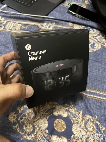 Яндекс станция мини (с часами)