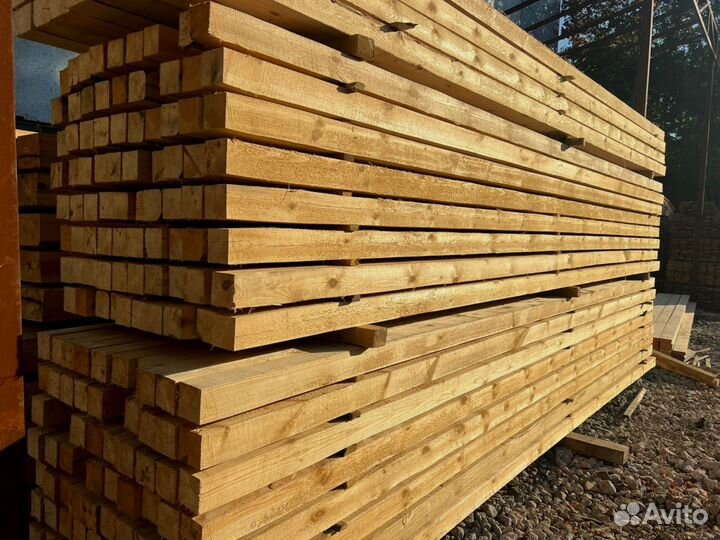 Доска обрезная 40х200х6000мм от производителя