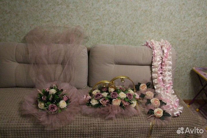 Украшения на свадебную машину