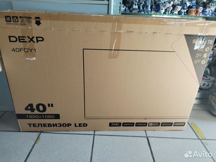 Телевизор LED dexp 40FCY1 40