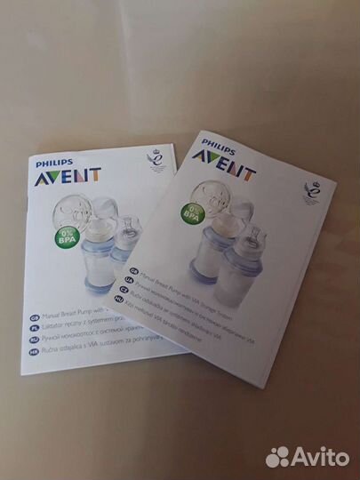 Молокоотсос avent ручной