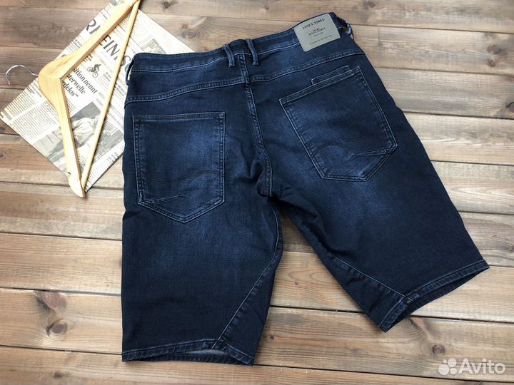 Джинсовые шорты мужские Jack&Jones